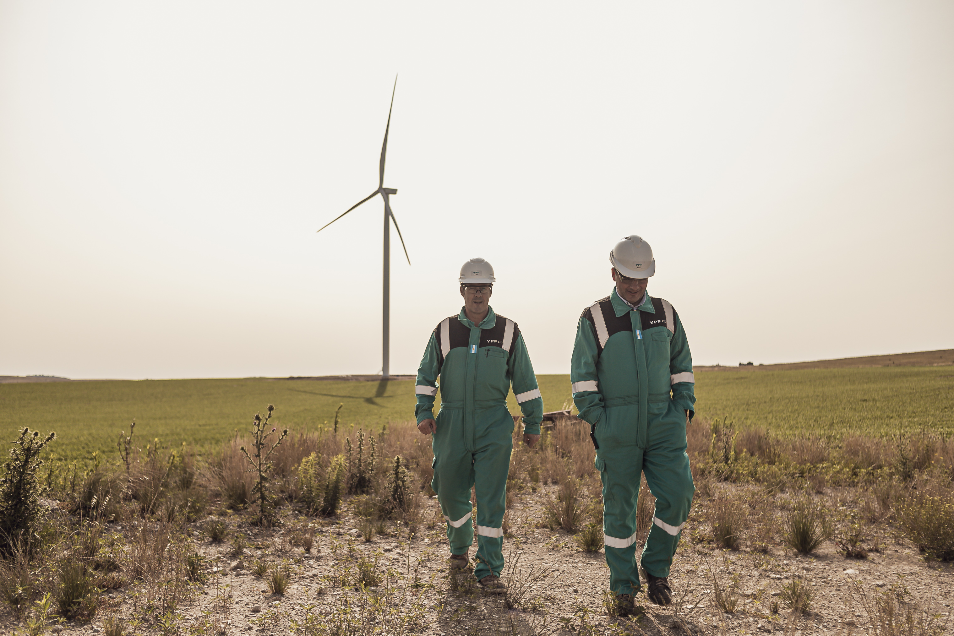 El Parque Eólico Los Teros genera energía al 100%